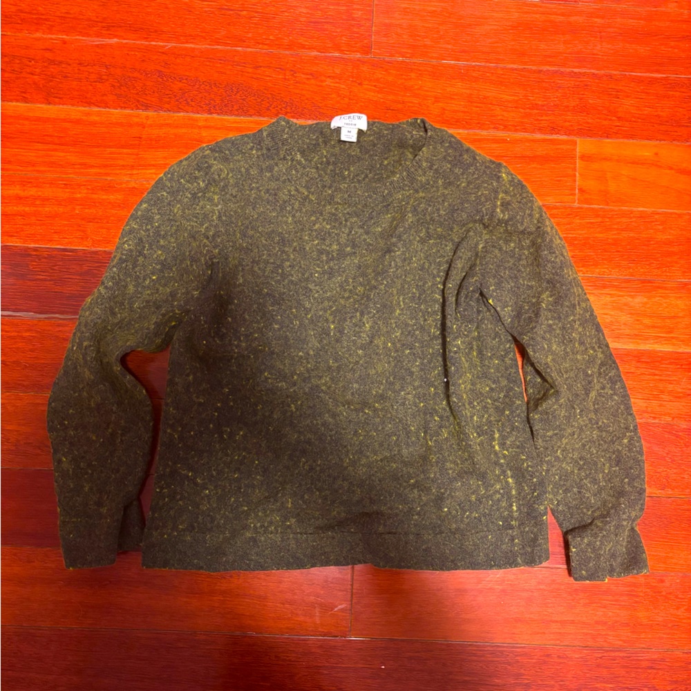 Green Fuzzy top